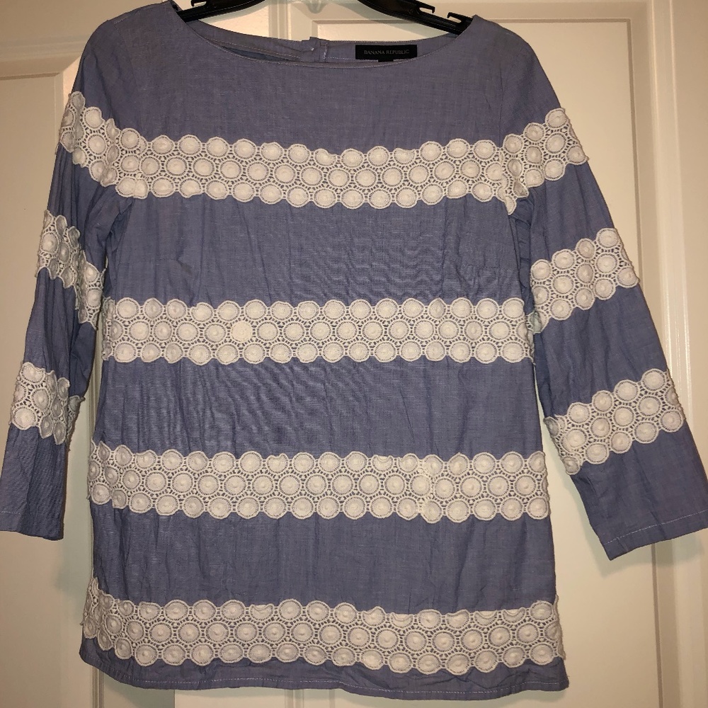 Banana Republic chambray top
